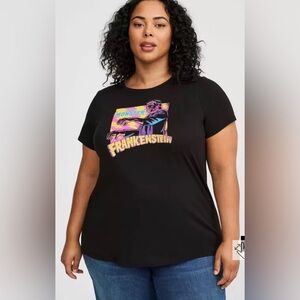 Torrid Frankenstein Graphic Tee | Universal Monsters | Size 1 / 1X (14-16)